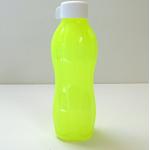 TUPPERWARE Eco Flasche 750ml neongelb Trinkflasche Ökoflasche Flasche Schraubverschluß weiß