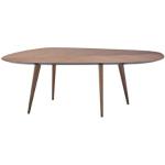 Ovaler Tisch Tweed holz natur / 213 x 102 cm - Zanotta - Holz natur