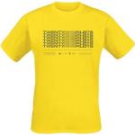 Gelbe Twenty One Pilots T-Shirts für Herren Größe XL 