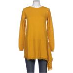 Reduzierte Gelbe Twinset Kaschmir-Pullover aus Wolle für Damen Größe S 