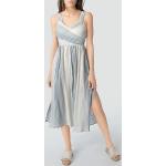 Beige TWIN-SET Simona Barbieri V-Ausschnitt Sommerkleider mit Reißverschluss aus Baumwolle für Damen Größe L für den für den Sommer 