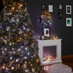 Weiße Lichterketten Weihnachtsbaum & Weihnachtsbaumbeleuchtungen smart home 