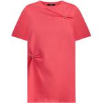 Reduzierte Korallenrote Twinset T-Shirts aus Baumwolle für Damen Größe XS 