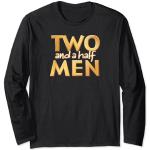 Two and a Half Men Logo Langarmshirt