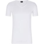 Weiße HUGO BOSS BOSS V-Ausschnitt T-Shirts aus Jersey für Herren Größe XS 2-teilig 