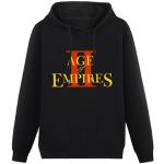 Tylko Age of Empires Ii Black Hoodies Printed Sweatshirt Graphic Mens Pullover Hooded XL