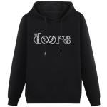 Tylko The Doors Black Hoodies Printed Sweatshirt Graphic Mens Pullover Hooded M