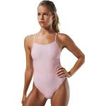 Pinke TYR Damenschwimmanzüge & Damensportbadeanzüge aus Polyester enganliegend Größe S 