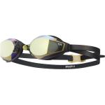 Tyr Stealth-x Mirrored Performance Swimming Goggles Unisex (LGSTLXM-751-OS) black/gold