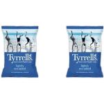 Tyrrell's Lightly Sea Salted, slow-cooked crisps, 150g (Packung mit 2)