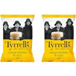 Tyrrells slow-cooked crisps Cheddar & Chive (1 x 150 g) (Packung mit 2)