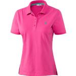 Reduzierte Pinke U.S. Polo Assn. Damenpoloshirts & Damenpolohemden Größe XL 