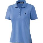 Reduzierte Blaue U.S. Polo Assn. Damenpoloshirts & Damenpolohemden Größe XL 