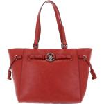Rote U.S. Polo Assn. Einkaufstaschen & Shopping Bags mit Reißverschluss 
