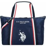 Marineblaue Elegante U.S. Polo Assn. Weekender mit Riemchen aus PU gepolstert für Herren 