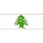 Libanon Flaggen & Libanon Fahnen aus Polyester wetterfest 