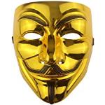 Goldene Vendetta-Masken & Guy Fawkes Masken für Kinder 