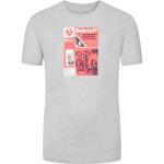 Übergröße : Belstaff, T-Shirt mit Frontprint in Grau für Herren