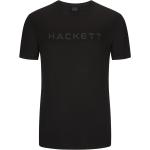 Schwarze Kurzärmelige Hackett T-Shirts aus Baumwolle maschinenwaschbar für Herren Größe 6 XL 