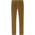 Reduzierte Braune Pierre Cardin 5-Pocket Jeans mit Reißverschluss aus Baumwolle maschinenwaschbar für Herren für den für den Herbst 