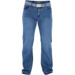 Übergrößen Jeans D555 CHICAGO Blau mit Gürtel 44/34