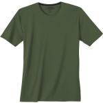 Olivgrüne Redmond Rundhals-Ausschnitt T-Shirts aus Baumwolle für Herren Größe 6 XL 