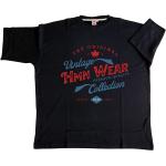 Schwarze Honeymoon T-Shirts aus Baumwolle für Herren Größe 15 XL 