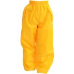 Gelbe Wasserdichte Dry Kids Kinderregenhosen aus Polyester für Jungen Größe 98 