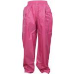 Pinke Wasserdichte Dry Kids Kinderregenhosen aus Polyester für Mädchen Größe 134 