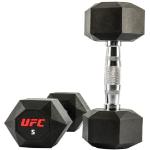 UFC Achteckige Kurzhanteln, 5 kg, 1 Paar