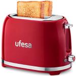 Rote Retro Ufesa Toaster mit 2 Scheiben 