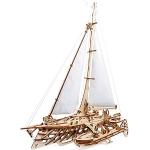 Reduzierte Ugears Holzpuzzles mit Boot-Motiv aus Holz 