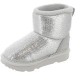 UGG Baby-Mädchen T Classic Mini-Spiegelkugel Stiefel, Silber, 22 EU