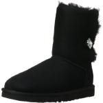 UGG Female Bailey Button Bling Classic Boot, Black