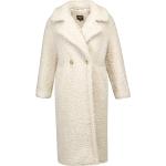 Weiße UGG Australia Maxi Langmäntel aus Fleece für Damen Größe M für den für den Winter 