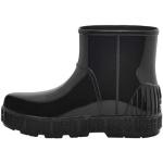 Reduzierte Schwarze UGG Australia Ankle Boots & Klassische Stiefeletten in Normalweite aus Leder wasserdicht für Damen Größe 39 