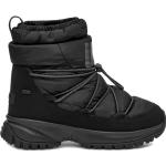 Schwarze Gesteppte UGG Australia Yose Stiefel aus Textil wasserdicht Größe 36 für den für den Winter 