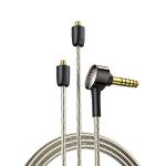 UGREEN MMCX Kabel, 4.4MM auf Zwei MMCX Symmetrisch Audio Kabel, Abnehmbar Kopfhörerkabel Audio Ersatzkabel (1.2m)