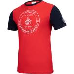 Rote Uhlsport 1. FC Köln Rundhals-Ausschnitt T-Shirts mit Köln-Motiv aus Baumwolle für Herren Größe L 
