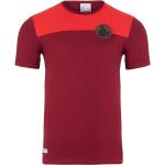 Rote Uhlsport 1. FC Köln Rundhals-Ausschnitt T-Shirts mit Köln-Motiv aus Jersey für Herren Größe XXL 