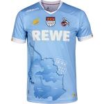 Reduzierte Blaue Uhlsport 1. FC Köln T-Shirts mit Köln-Motiv für Herren Größe 3 XL 