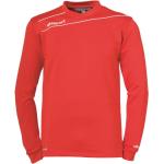 Reduzierte Rote Uhlsport Stream V-Ausschnitt Herrensweatshirts aus Polyester Größe 3 XL 