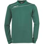 Reduzierte Grüne Uhlsport Stream V-Ausschnitt Herrensweatshirts aus Polyester Größe XL 