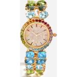 Goldene Dolce & Gabbana Dolce Turmalin Armbänder aus Gelbgold 18 Karat mit Turmalin für Damen 