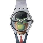 Uhr von Swatch New Gent Art Journey Collection Le fils de l'homme by René Magritte SUOZ 350