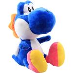 uiuoutoy Yoshi Plüschtier Super Mario Bros Kuscheltier Plüsch Spielzeug Stofftier 30cm Blau