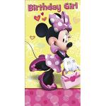 Entenhausen Minnie Maus Geburtstagskarten mit Maus-Motiv aus Papier 