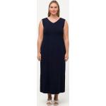 Ärmellose Ulla Popken V-Ausschnitt Jerseykleider aus Jersey für Damen Große Größen 