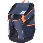 Ultra leichter Hunderucksack Marineblau - orange