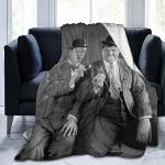 Ultraweiche, Flauschige Decken und Überwürfe für Laurel und Hardy Decke, weiche Flanelldecke für zu Hause, draußen, Nickerchen, Schlafen, Reisen, Camping, 80 "x 60"